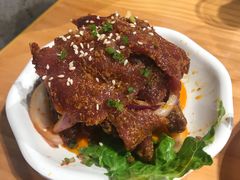 秘制香辣牛肉-胖记烤肉(江汉路店)