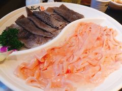 毛肚鸭肠整起-纸盐河码头火锅(十八梯店)