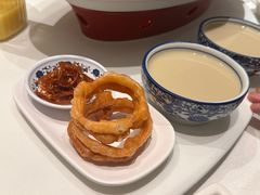 豆汁焦圈儿-北平楼·烤鸭·北京菜(牡丹园店)