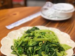 椒丝腐乳炒通菜-南记食粥坊·宵夜大排档(岭南分店)