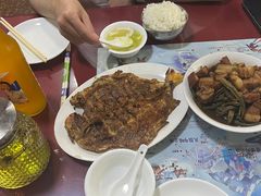 -北京龙庆四季香农家饭庄·灶台鱼·碳烤虹鳟鱼(龙庆峡店)