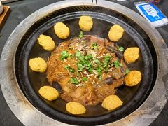 铁锅炖鮰鱼-蘸小院铁锅炖·蘸酱菜·东北菜(怀远门店)
