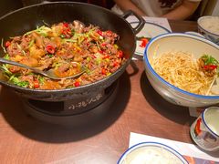 现炒黄牛肉-小隐人家(乐松店)