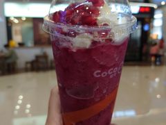 雪顶红颜石榴-CoCo都可(上海环球港店)