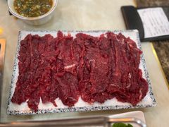 鲜嫩牛肉-潮悦牛肉火锅城(水贝店)