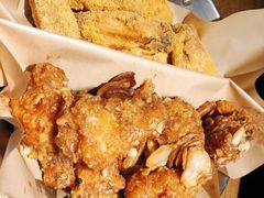 炸鸡翅一半一半-富乐满韩国正宗炸鸡韩国料理(虹泉路店)