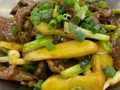 葱姜炒牛肉-凤城康记饭店