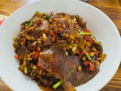 酸菜炒粉皮-笨罗卜浏阳菜馆(高桥永祥店)