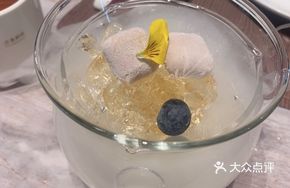 Blueberry Foie Gras with Vinegar Gel