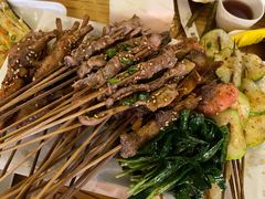 烤羔羊肉串-木屋烧烤(龙湖天街店)