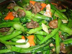 鸡杂炒菜心-紫金食坊(江南西路店)