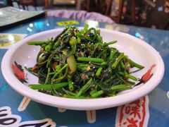 叁巴酱炒空心菜-My Way Town买味堂·东南亚餐厅(亦庄店)
