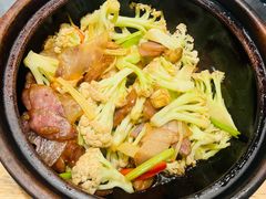黄圃腊味炒台山菜花-海宝酒家(中山四路店)