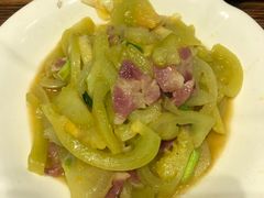 青番茄炒腊肉-开鑫鱼厂·宁波海鲜(前程智慧城店)
