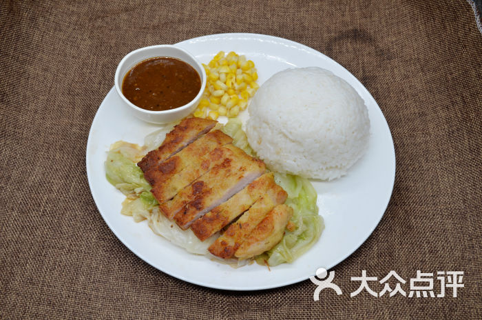 招牌猪扒饭