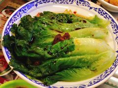XO醬生菜-七爷清汤腩·港式餐厅(金狮广场店)