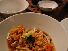 蟹粉拌面-广州柏悦酒店·悦景轩·粤菜餐厅