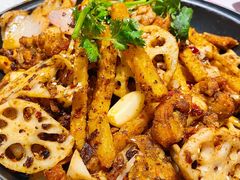 干锅牛蛙-渝蛙馆(新百店)