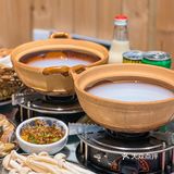 狂飙同款粥底火锅‼️居然在福田被我吃到了