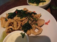 小鱿鱼与香脆炸虾-城市露台景观餐厅(淮海路店)