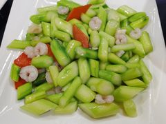 芦笋炒虾仁-渔满仓海鲜渔家(象山二店)
