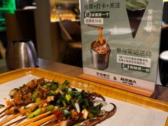 -街角等你.大连海鲜烧烤.经典铁板海鲜串(西安路店)