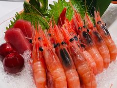 甜虾刺身-大渔铁板烧(通州万达店)