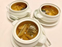 松茸竹丝鸡炖螺头-明阁 Ming Court(广州朗豪酒店)