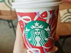 双杯热太妃榛果燕麦拿铁-星巴克(南通海安文峰大世界店)
