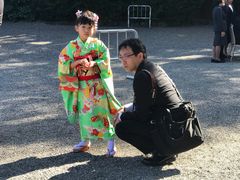 父女俩-热田神宫