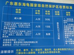 -广东惠东海龟国家级自然保护区