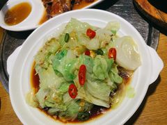 豆豉鲮鱼生菜-猪腰世家·粤菜猪腰汤(江西路店)