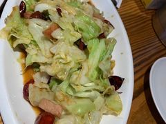 清炒包菜-禧福徕盆盆香川菜馆