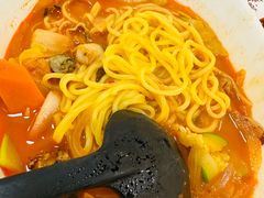 海鲜辣汤面-桃园中华料理炸酱面(燕儿岛路店)