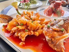 -七的湖·晚芳亭·阳澄湖农家菜·大闸蟹(莲花岛店)