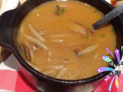 蘑菇汤莜面鱼鱼-西贝莜面村(上海百联西郊店)