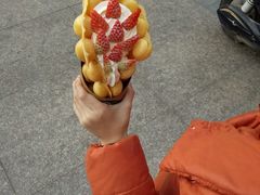 草莓奶油鸡蛋仔-JUICE  TIMES(中茵海华店)