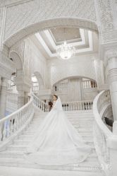 点击看大图 拖尾-MANLI BRIDAL婚纱