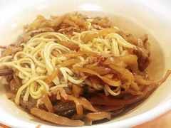 榨菜肉丝干挑面-五村饭店