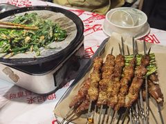 铁板韭菜-胡犇嗲单车烧烤(坡子街店)