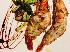 香煎印尼红虎虾配扒芦笋-雪龍のkitchen