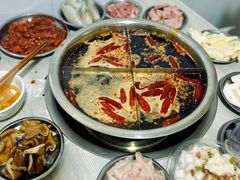 餐具摆设-渝味黄姐火锅(黄泥村店)