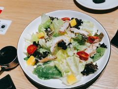 芒果鸡胸肉沙拉-骑士牛排(天一广场店)