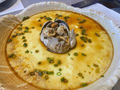 蛤扇贝肉水蒸蛋-沿江海南菜·文昌鸡祖师爷(大东海店)