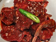 -草家酱蟹炭火烤肉店(珲春南路一店)