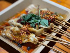 香辣油泼烤鱼片-86烧烤 | 江湖菜(石人总店)