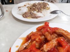 番茄猪扒饭-好好滋味茶餐厅
