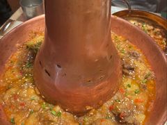 土司铜锅油焖牛肉-浩海火燒雲傣家菜(芮欧百货店)