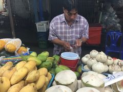 -芒果糯米饭摊子