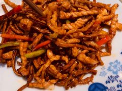 茶树菇炒鱼柳-鱼神·脆肉鲩 全鱼宴(西乡店)